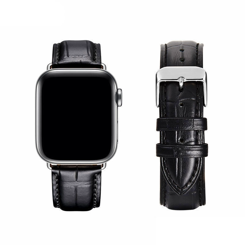Кожаный ремешок Apple Leather подходящий
