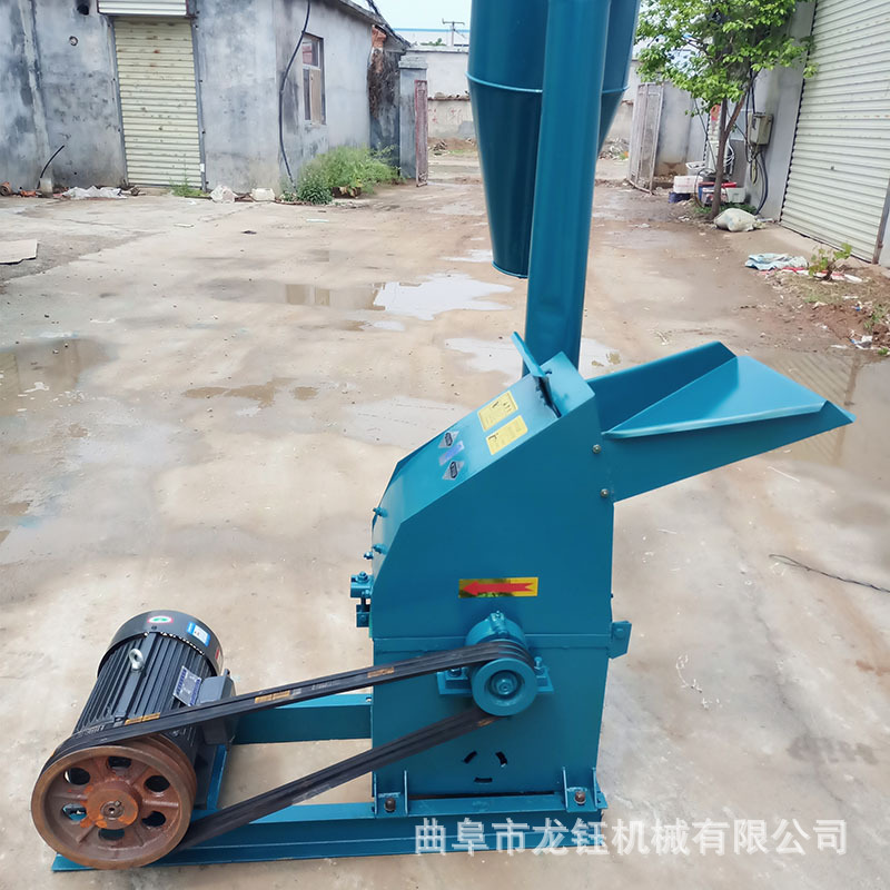 多用途棉秆粉碎机 鲜牧草粉碎机 三相电桔杆饲料粉碎机