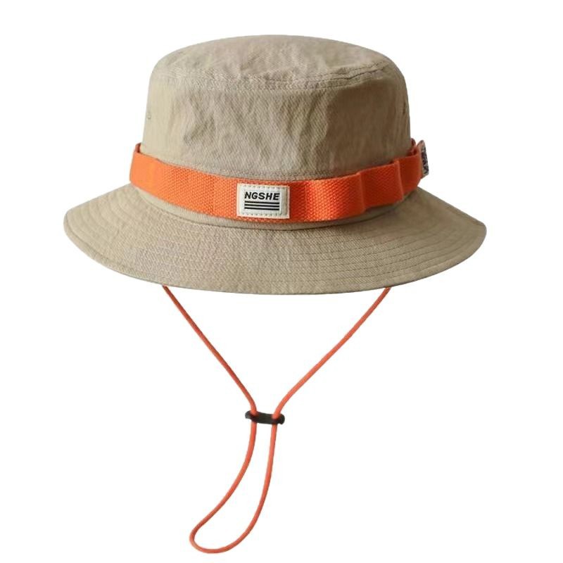 Japanese retro summer travel universal sun hat outside climbing for…
