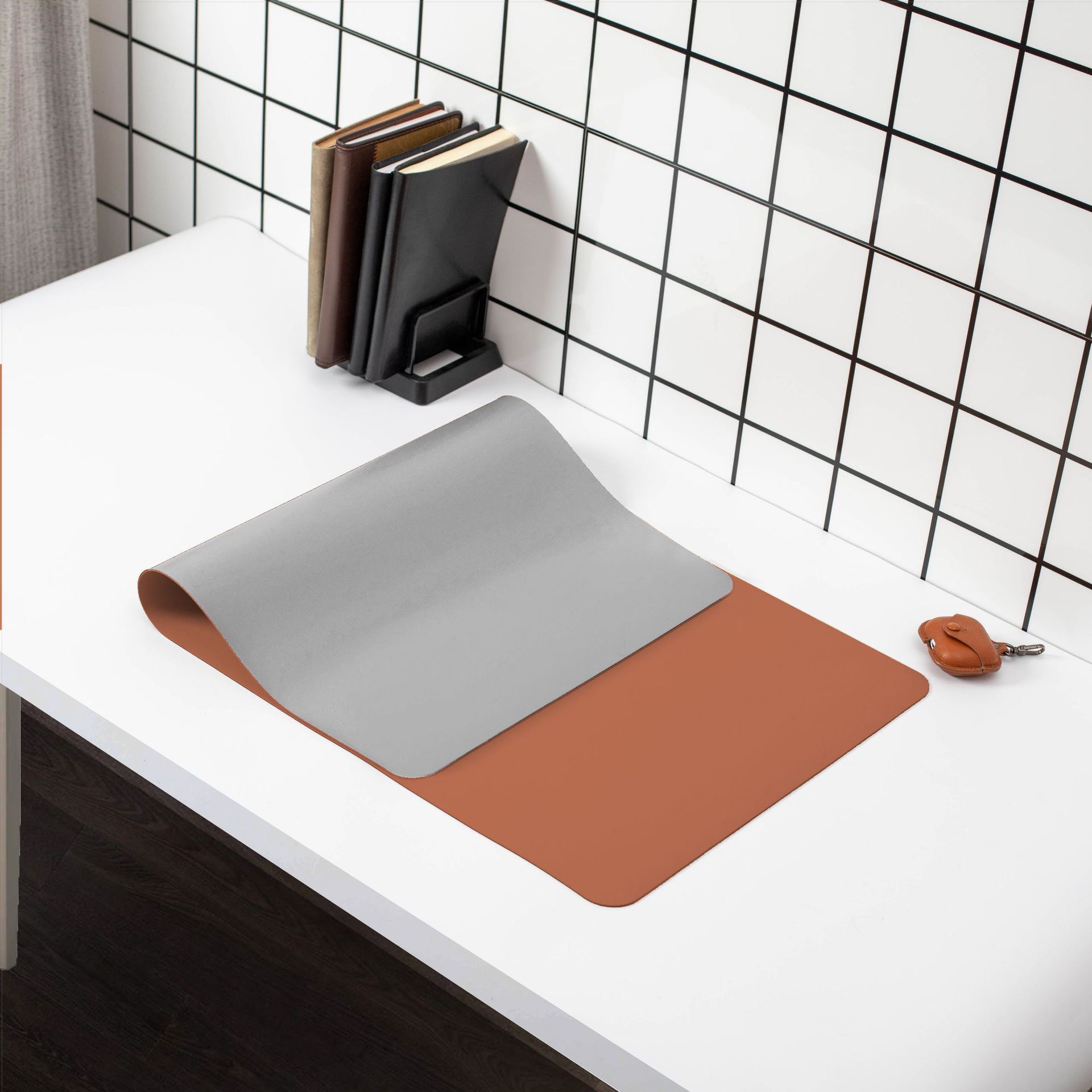 브라운+그레이(양면)