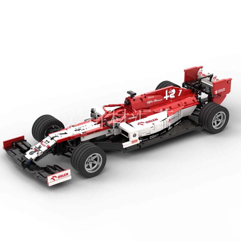 MOC-47178 F1 Racing 2020 Season C39 Domestic Building Blocks Compatible with Lego Technology