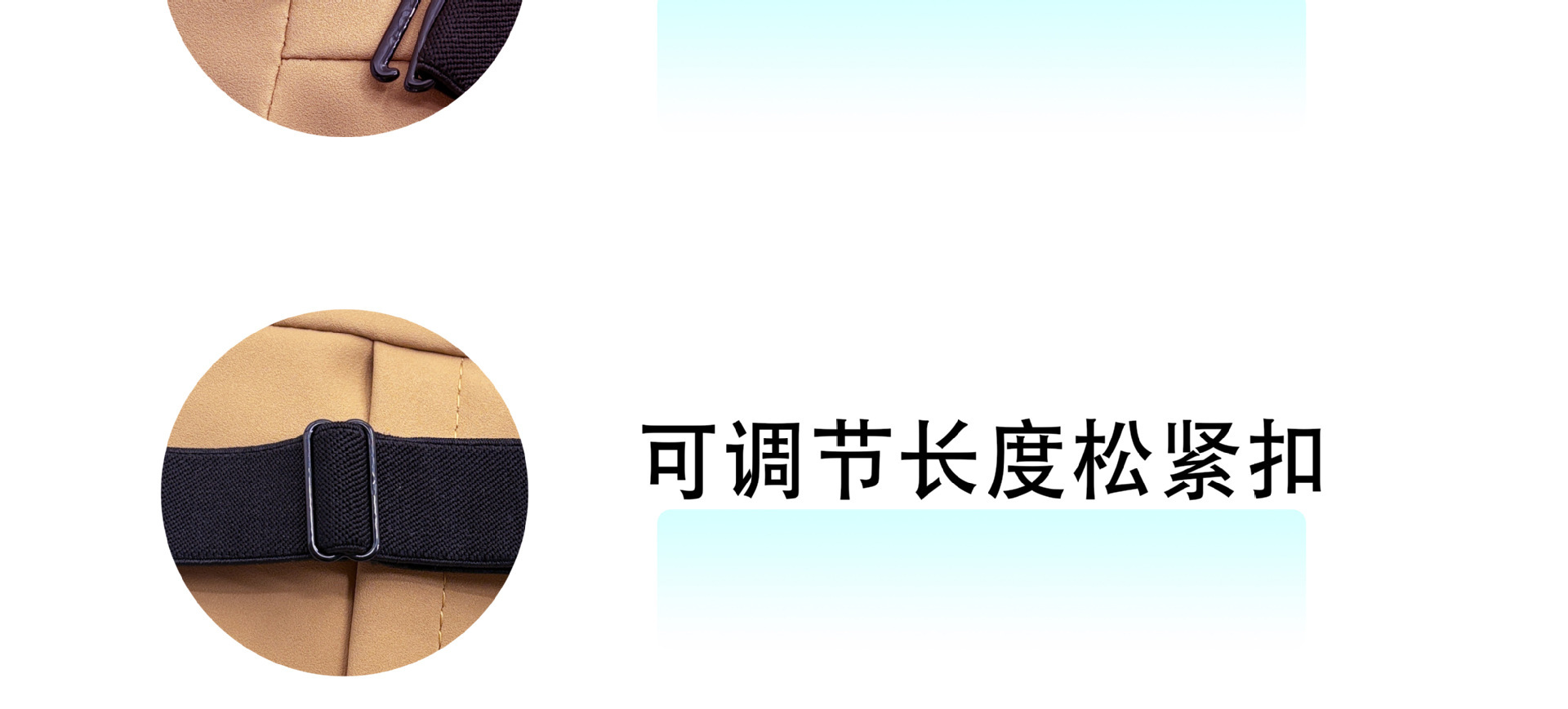 Cross-border best-selling car headrest, breathable suede neck pillow, car lumbar support, comfortable cushion