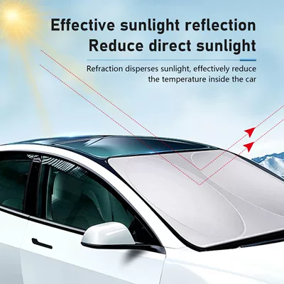and Heat Insulation Silver-Coated Set – Sun shade