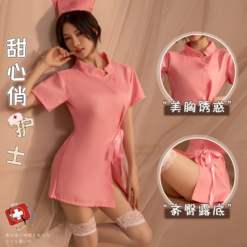 Factory in stock sex uniform seductive sex nurse clothing hotel uniform nurse clothing sex underwear generation