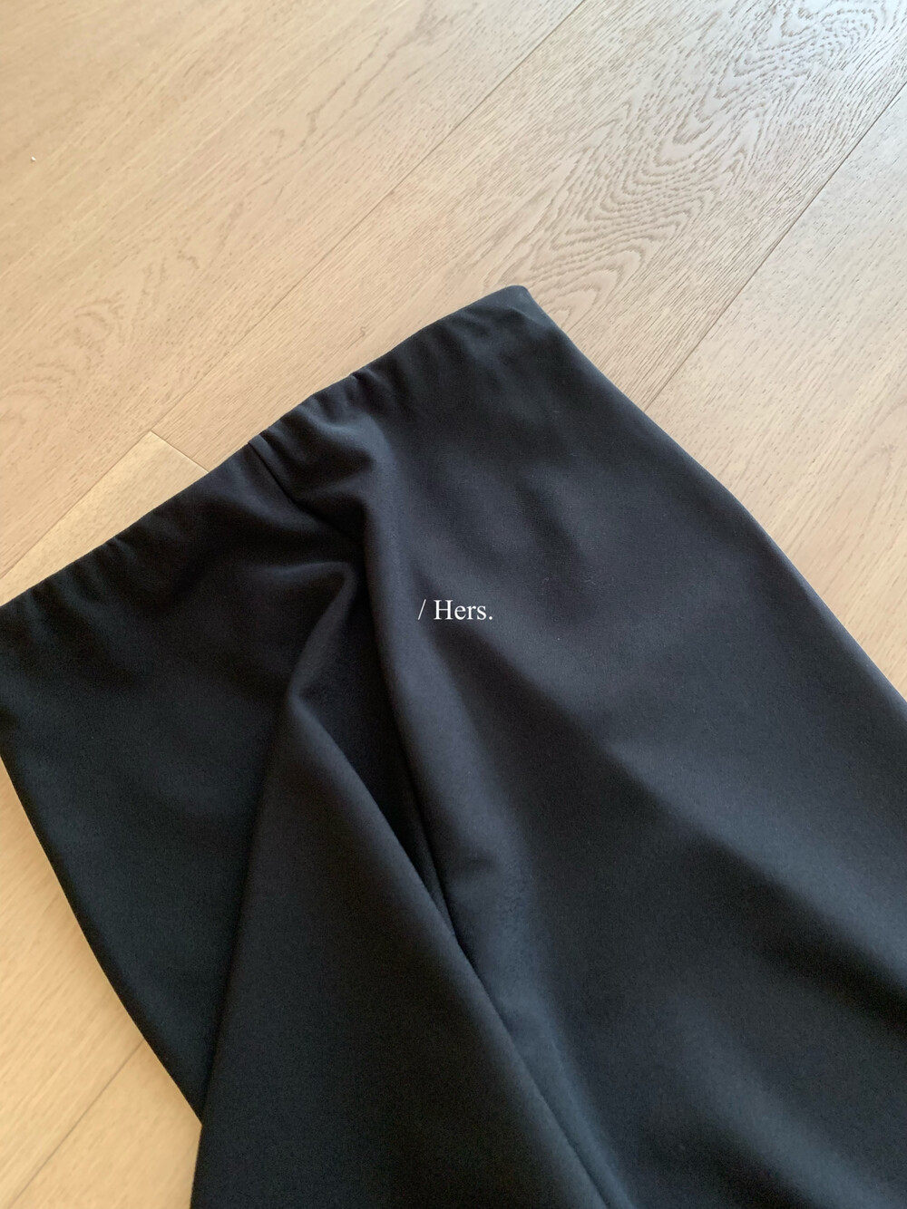 Quần culottes nữ ống rộng cạp cao chun lưng vải mỏng mùa hè — màu đen chi tiết 16