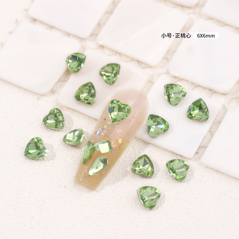 [하트·소]6x6mm 싱글