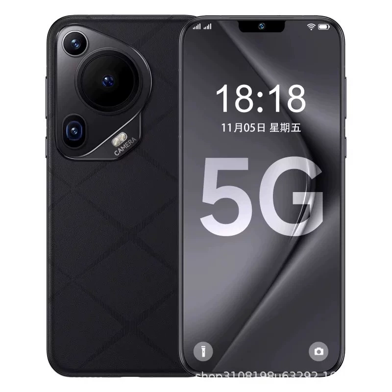 Смартфон, 70 pro+, поддержка функций для всех стандартов сетевой связи, Android, широкий экран, 5G, полноэкранный дисплей