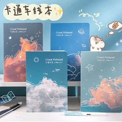 Creative cartoon a5 notebook children's high-looking line notebook student learning stationery office notepad wholesale