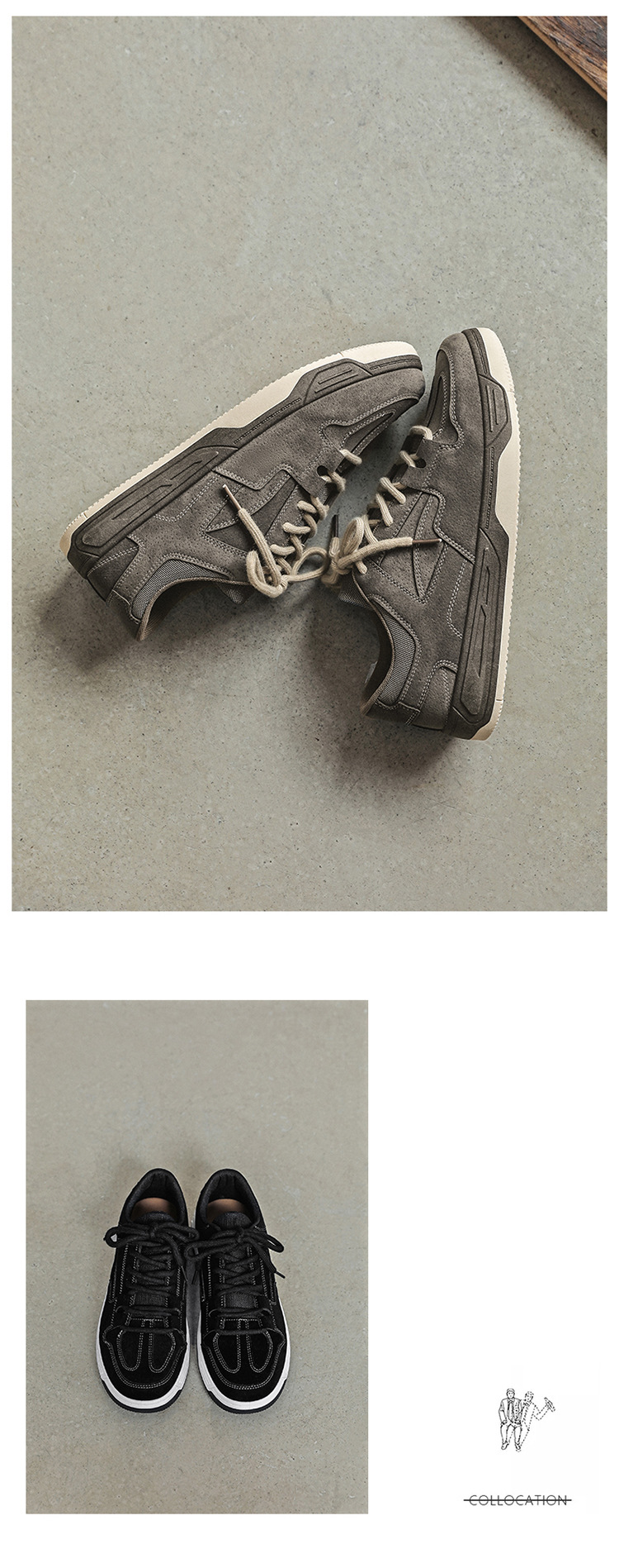 Scarpe casual da uomo Scarpe da basket Scarpe da ginnastica Tessuto sintetico Assorbimento degli urti Calzature antiscivolo_voghion.com