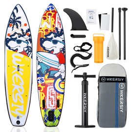 SAP浆板桨板stand up paddle board 充气冲浪板 surfboard 滑水板