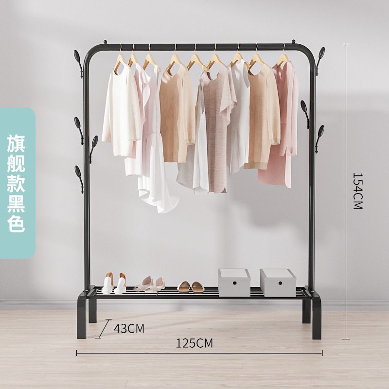 percha de ropa piso mayorista percha de ropa interior percha de ropa simple percha de sombrero para ropa de dormitorio casero gabinete de estante de almacenamiento