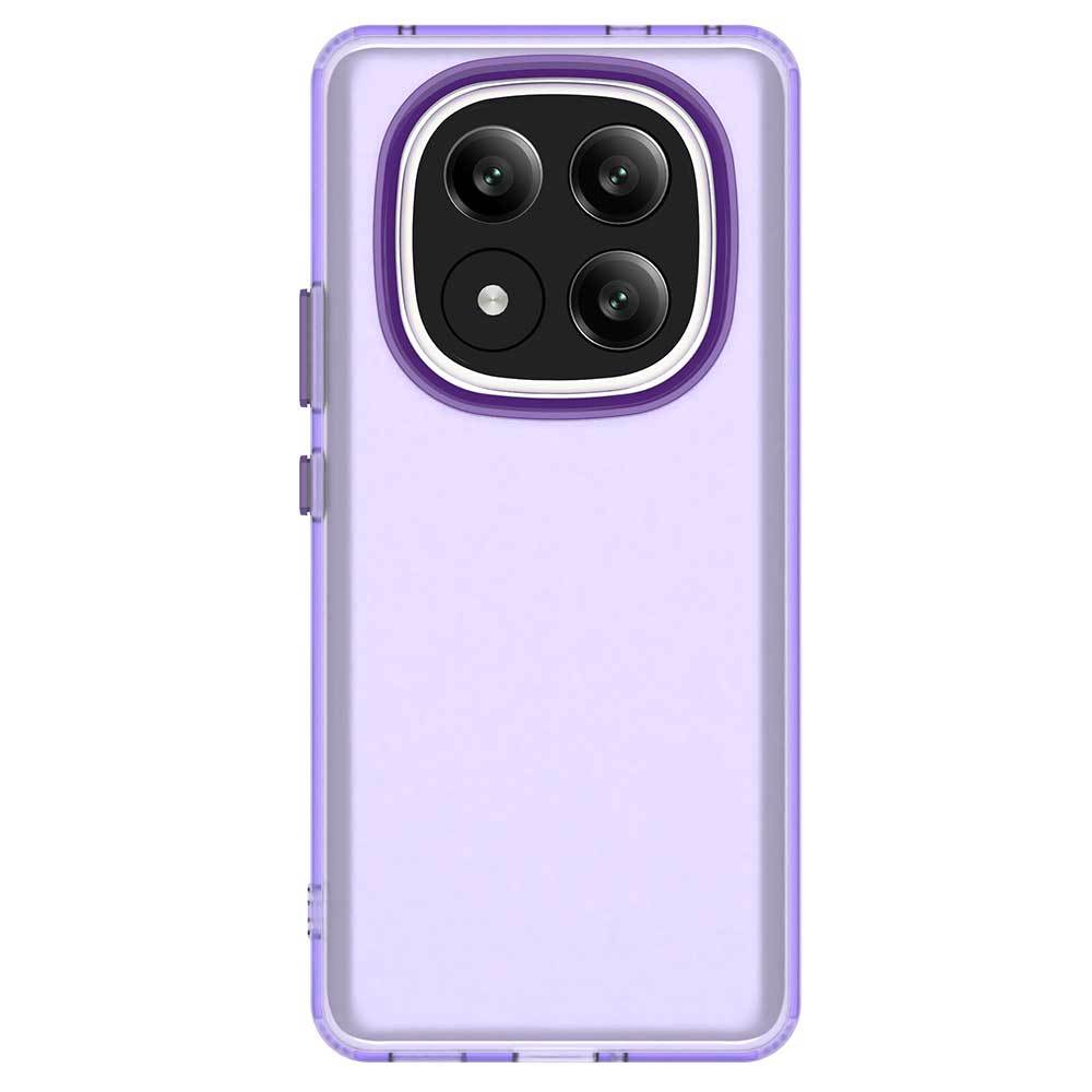 Aplicable para el arroz rojo Note15Pro + caramelo piel esmerilado caso de teléfono móvil A5 bolsa de aire a prueba de caída K80Pro funda