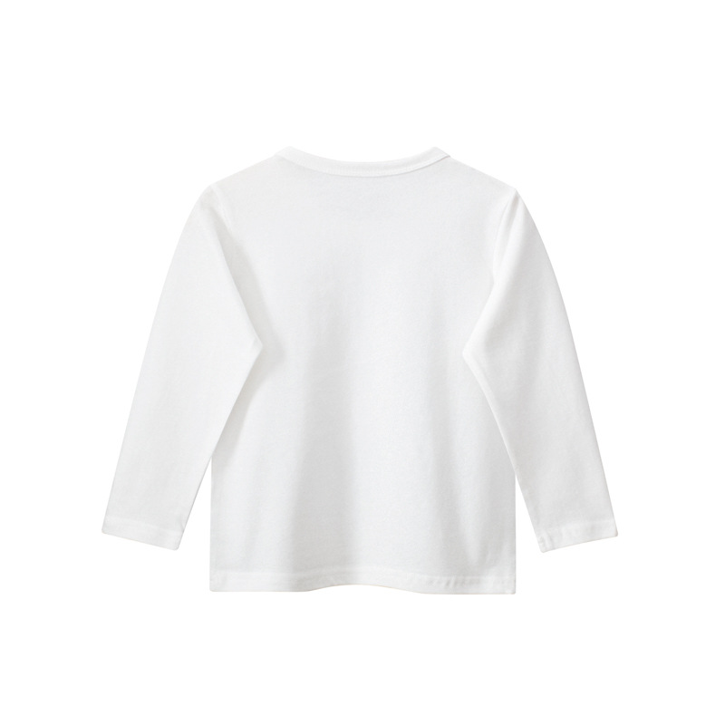 27 niños Comercio exterior ropa para niños otoño transfronterizo Camiseta de manga larga para niños camisa de fondo para niños ropa de bebé entrega de una sola pieza