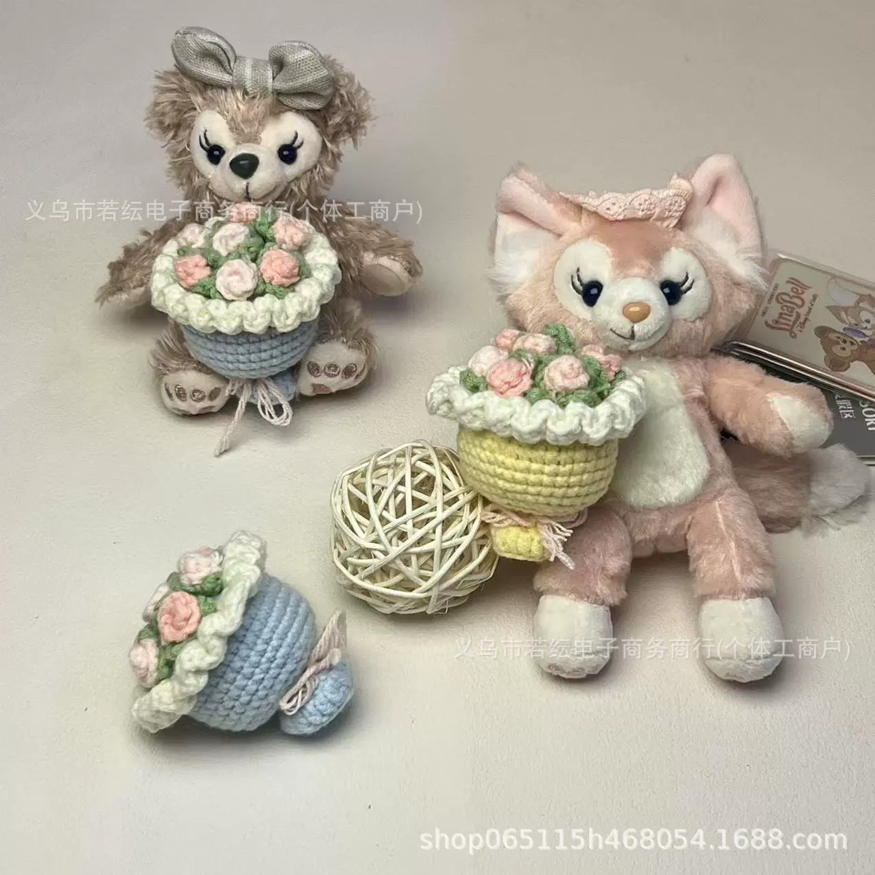 6 см супер мини шерстяные цветы в руке Meimei Beier DIY Baby с подарком на День святого Валентина подарочный маленький букет оптом