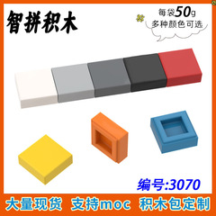 【50g】兼容乐高3070小颗粒拼插MOC科技积木DIY零散配件1X1光面板