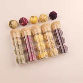 龙珠花茶云南特产大理会开花的茶玻璃试管3颗装2.2cm伴手礼送朋友