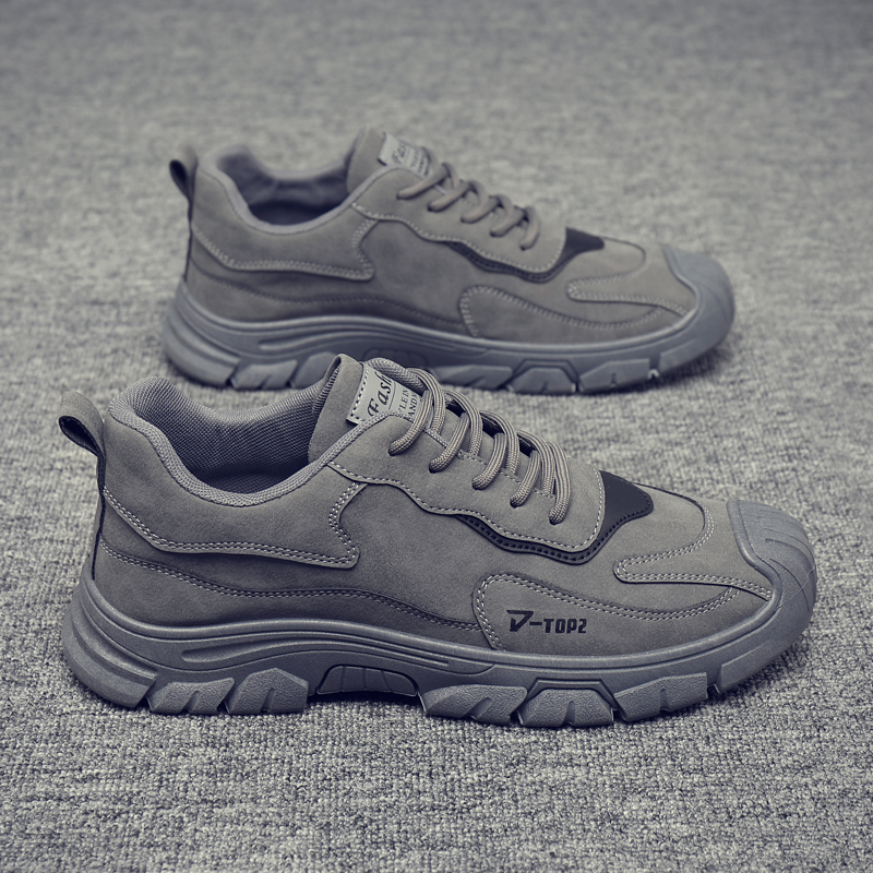 Zapatos de hombre de montañismo, deportes al aire libre de verano, sitio de trabajo de ocio, trabajo resistente al desgaste, trabajo, seguro laboral, zapatos de moda