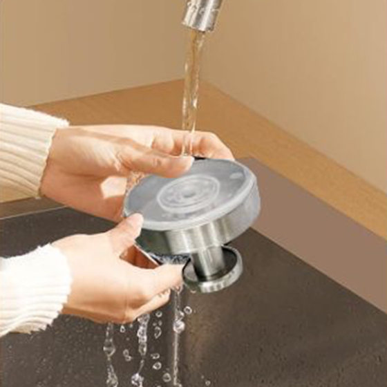 Cross-border Amazon stainless steel suction cup hook seamless non-perforated kitchen bathroom bathroom wall hanging load-bearing clothes hook