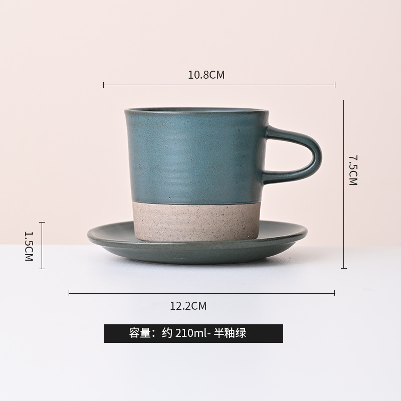 Taza de café de alta calidad, taza de cerámica de alto valor, taza de marca medieval, taza de menú de la tarde, taza de cappuccino personalizada