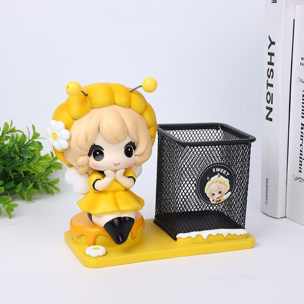 Portalápices de Harry Potter de gran capacidad, multifunción, estilo ins, almacenamiento de escritorio simple, artefacto, papelería para estudiantes, oficina