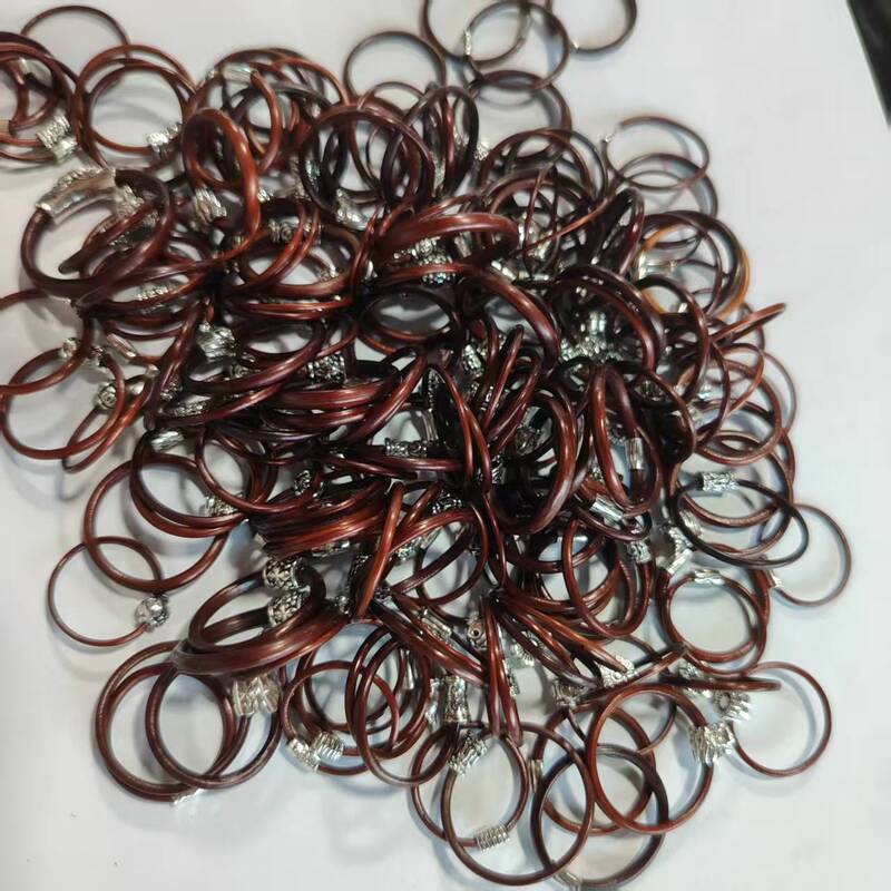 Xizang Natural Wild Blood Vine Rings Wholesale, Direct Sales from the Manufacturer, First-Hand Supply, General Merchandise Series for Street Stalls and Night Markets