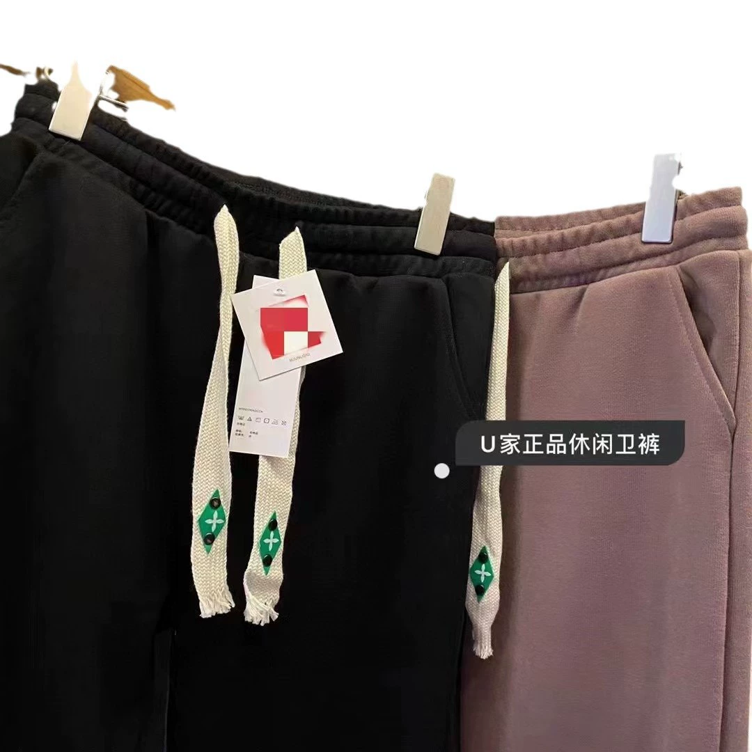 Осенние и зимние новые узкие дома убирание трусы женские повседневные брюки высокого качества шнуровка с высокой талией спортивные брюки-корсеты