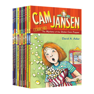 Detective Stories 11-20 English original novel Cam Jansen children's graded reading books