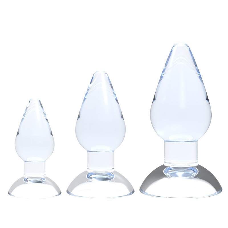 Giant Soft Anal Plug Set with Suction Cup, TPE Prostate Stimulator, 3 Sizes — detail image 1