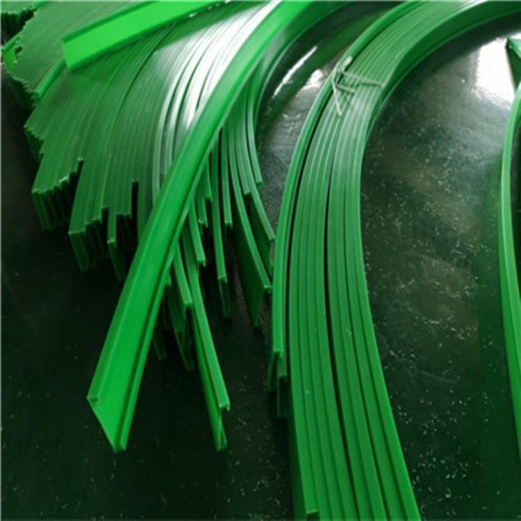 厂家直销 防静电塑料垫条  PE高分子挤出塑料条 输送护栏塑料衬条