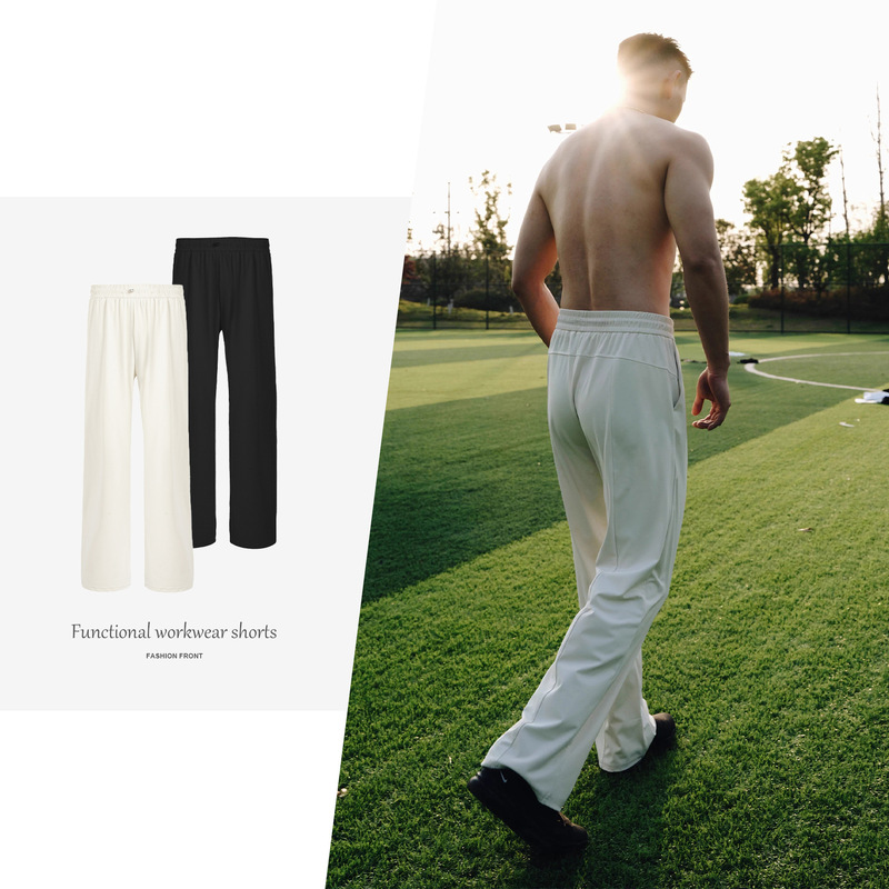 【Csmy】Gtal American-Style Ice Skin Dress Pants Lu Feel Straight-Leg Commuter Thin Breathable Long Pants Cool Casual Pants for Men