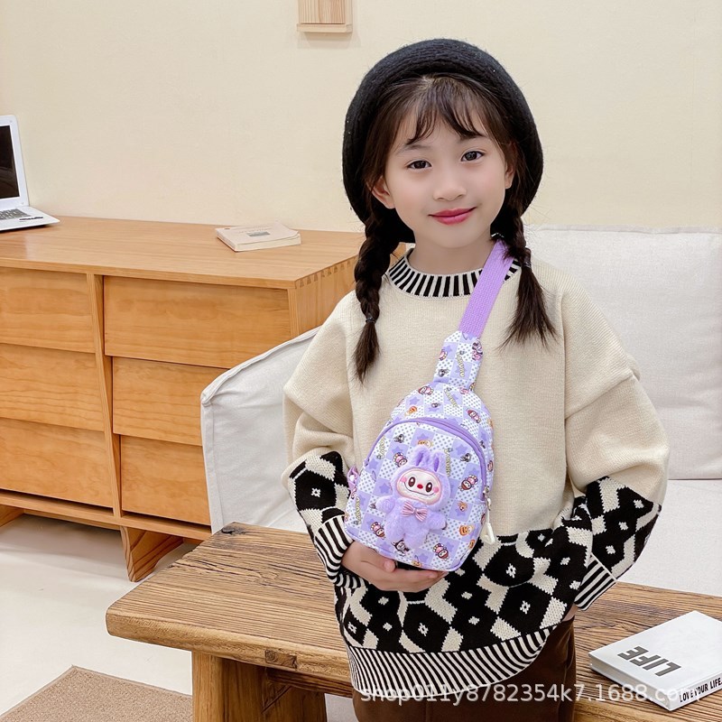 2025新型子供カバン男の子女の子漫画プリントウエストバッグカジュアルショルダーバッグ幼稚園赤ちゃん小銭入れ|undefined