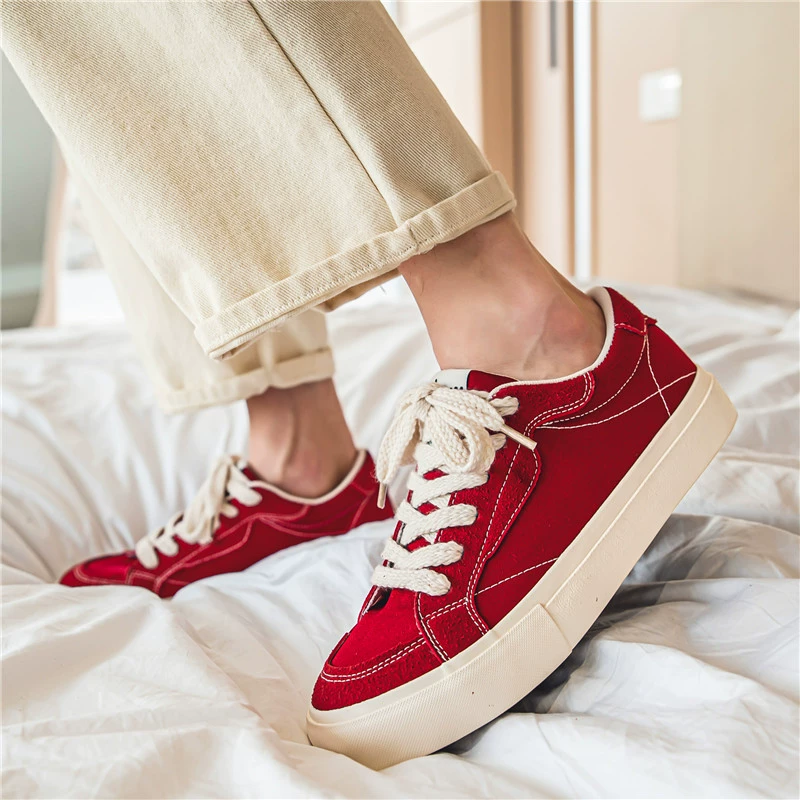 Four Seasons Новый холст обувь на открытом воздухе Спорт и отдых обувь на шнуровке Корейская версия мужской обуви