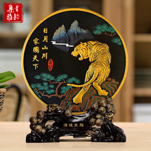老虎摆件工艺品虎年礼品生肖虎新年吉祥物会销家居桌面装饰品摆设