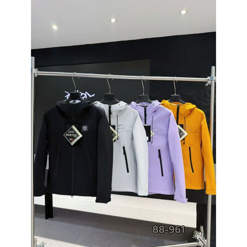 Bird's Nest Autumn/Winter New GOR Hooded Softshell Jacket for Men, Windproof and Waterproof Outdoor Jacket 595-0064