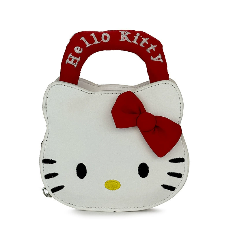 Сумка на плечо (Hello Kitty) маленькая, милая, высокое качество, 16×6×13 см