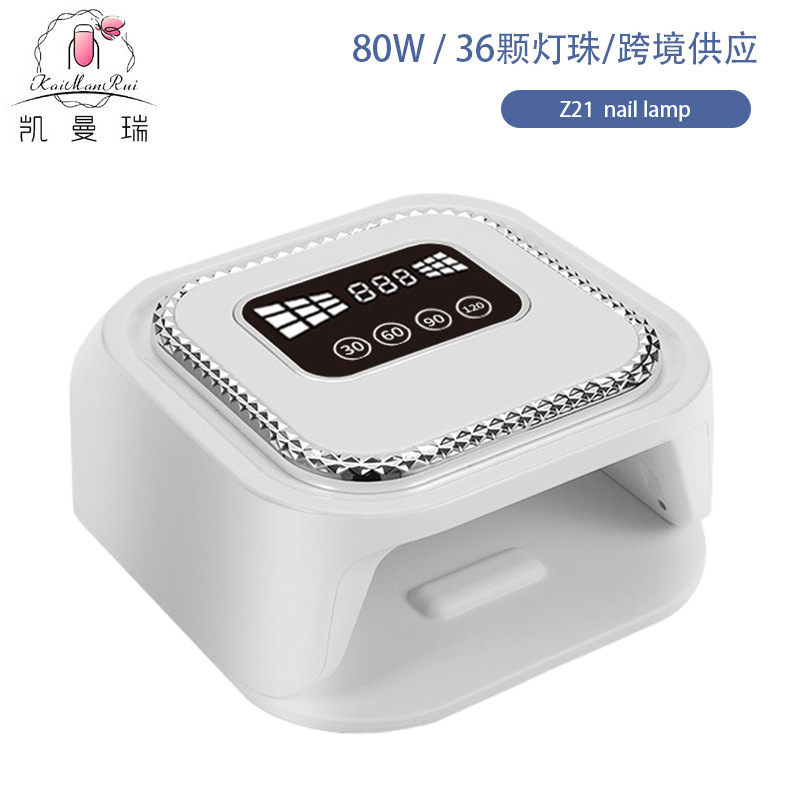 Lámpara de manicura de alta potencia, lámpara de fototerapia UVLED, lámpara de secado rápido, lámpara de manicura de gran capacidad