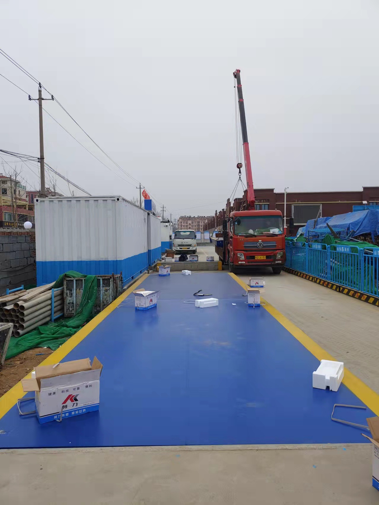 仓储物流工地建筑大型电子地磅、汽车衡