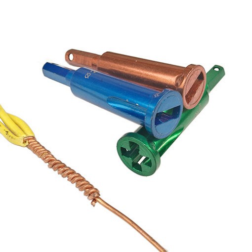 Automático peeling-libre electricista conector de cable paralelo terminal de cableado de propósito general cabeza paralela Winder comercio exterior