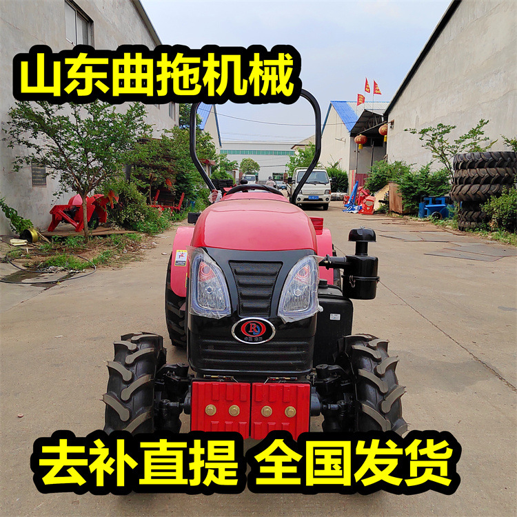 农用大棚果园动力强劲四驱拖拉机 雷沃1204开垦深松四轮拖拉机