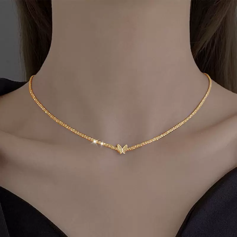 Модное ожерелье, цепь для ключей к сумке, стиль лёгкой роскоши, коллекция 2023