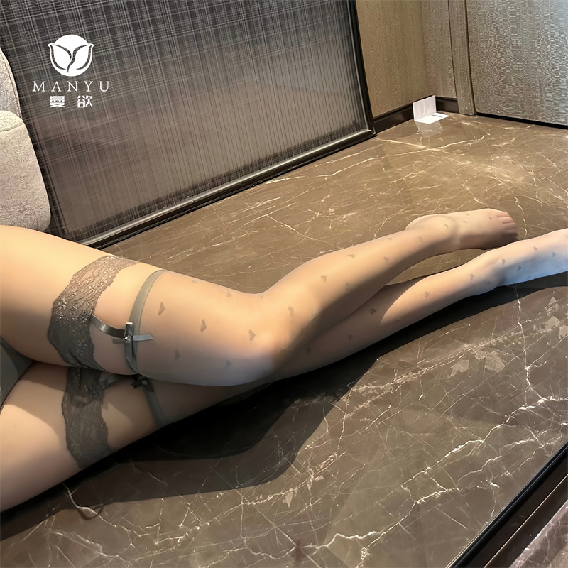 Pure Desire Style Lace Sling Silk Stockings Sexy Ultra-thin White Over-the-Knee Long Tube JK Emotional Black Silk Hare Socks