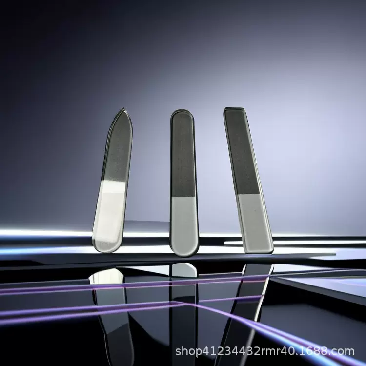 工厂批发美容美甲纳米指甲挫抛光磨锉圆形方形亮甲美甲指甲挫