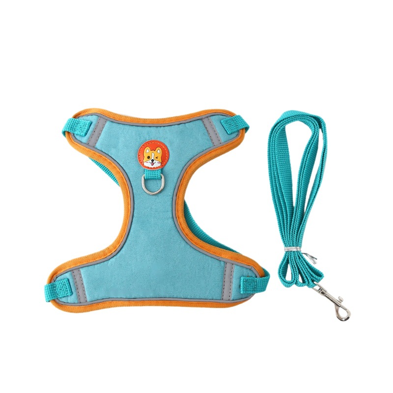 Correa para el pecho para mascotas, correa para perros tipo chaleco, correa para perros pequeños, correa reflectante para perros al por mayor, correa para nailon transpirable