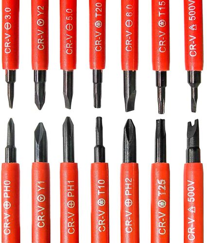 7-in-1 electrician multi-purpose multi-specification screwdriver set dual-purpose screwdriver repair tool set