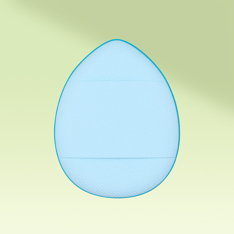 Mini cojín de aire de pulgar pequeño polvo de maquillaje de dedos de polvo de base líquido de doble uso para comer polvo de polvo de punta de dedo polvo de polvo de polvo de polvo