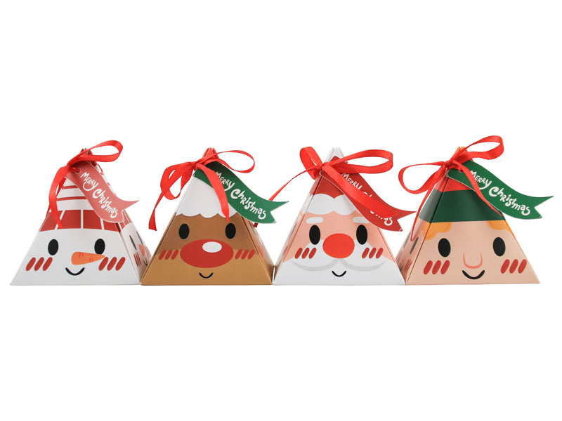 Christmas Festival Santa Claus, Snowman Pattern Print Craft Christmas Santa Claus Snowman Party Gift Wrapping Supplies