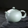 天青陶瓷泡茶家用单壶