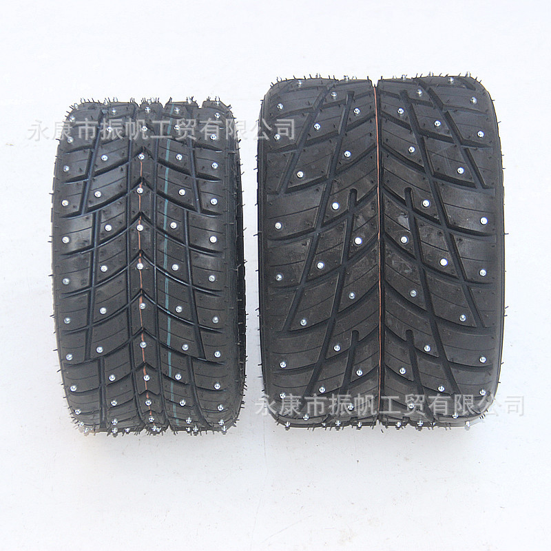 Competitive Go-Kart 10X4.50-5 11* 7.1-5inch Vacuum Spike Tires, Anti-Slip Snow and Ice Tires