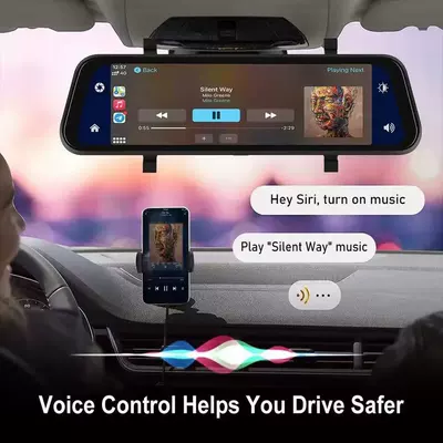 High-Definition 9.66inch Car-Mounted Carplay Mobile Naviqasiyalı ağıllı güzgülər