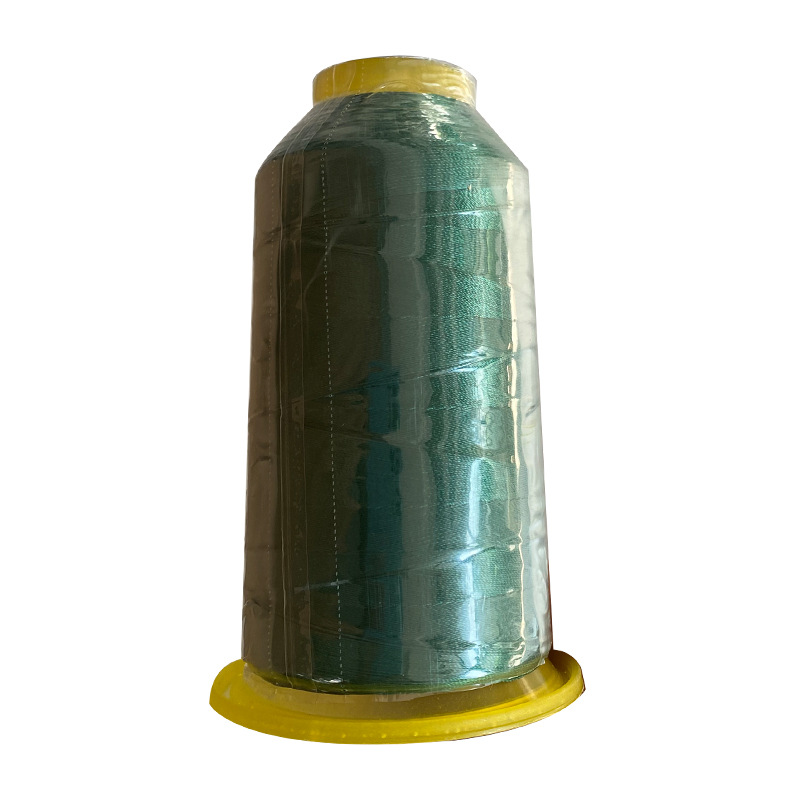 짙은 녹색 217 150D 세 가닥 가는 실